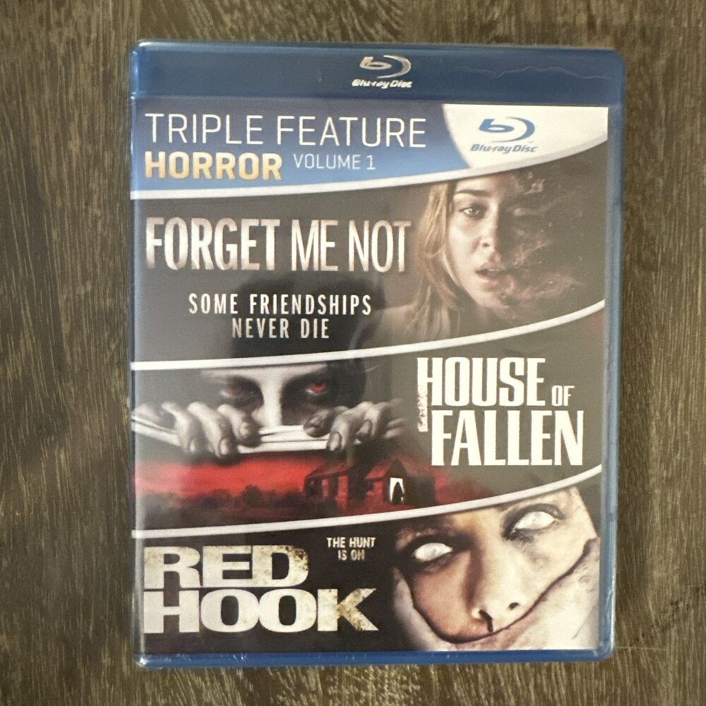 Horror Triple Feature: Volume 1 [Blu-ray] New!